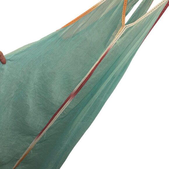 Z&L turquoise orange tie dye trim tassel tunic cover up dress bohemian m… - Picture 4 of 6